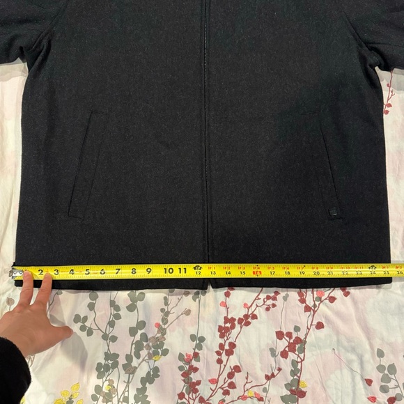 Calvin Klein Wool Blend Zip Up Jacket - Picture 11 of 13